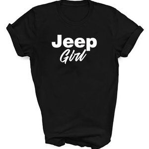 Jeep-Girl - Black T-Shirt